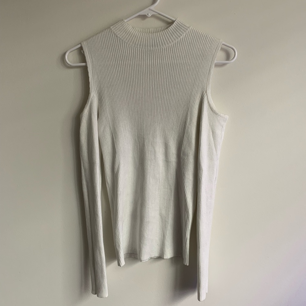 Fashion Nova Cold Shoulder Sweater